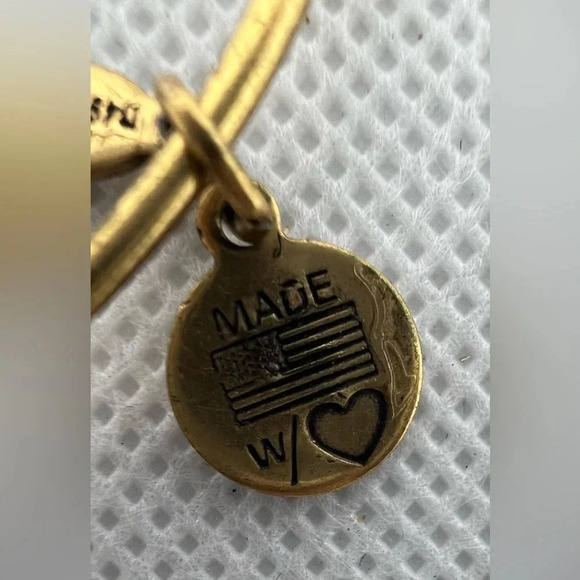 Alex and Ani | “J” charm bracelet/bangle - Picture 9 of 16